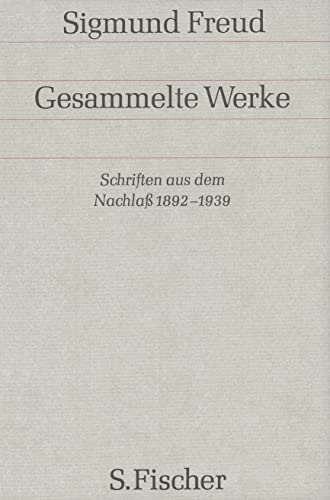 Schriften aus dem Nachlaß 1892-1938 von FISCHERVERLAGE